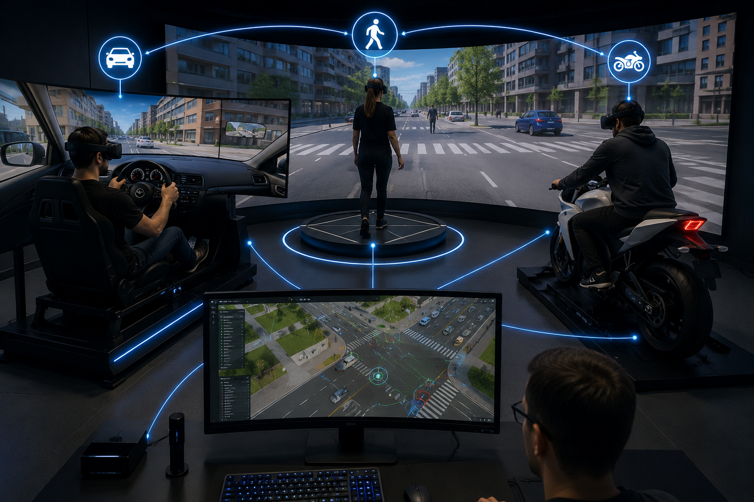 Driving Co-Simulation environment